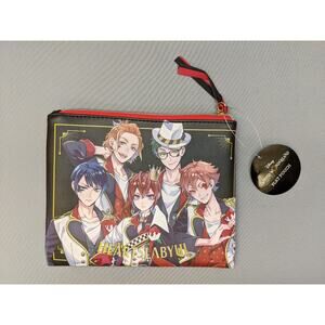 Twisted Wonderland Flat Pouch Octavinel APDS5526 HeartsLabyul